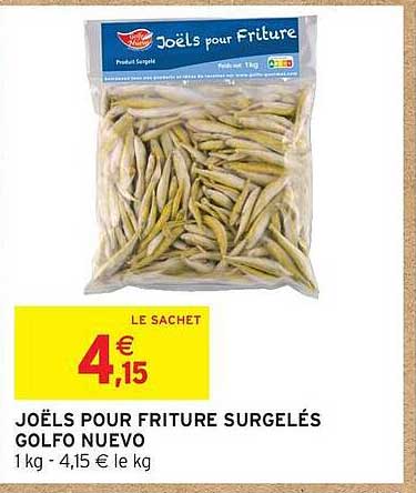 JOËLS POUR FRITURE SURGELÉS GOLFO NUEVO