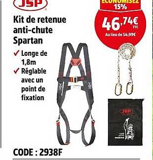 Kit de retenue anti-chute Spartan
