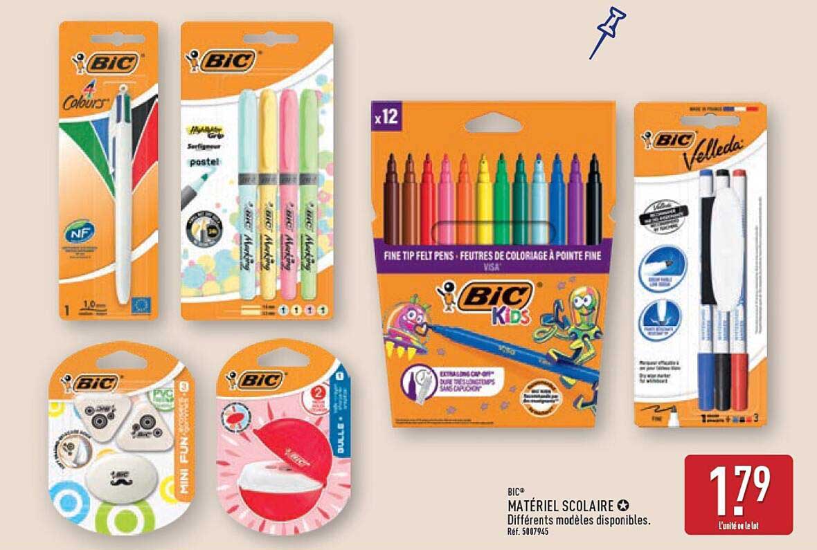 MATÉRIEL SCOLAIRE BIC