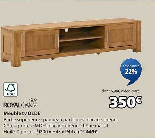 Meuble tv OLDE