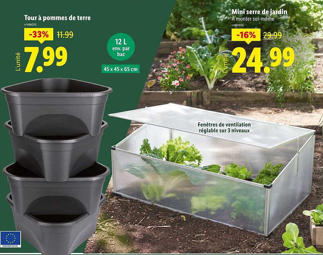 Mini serre de jardin