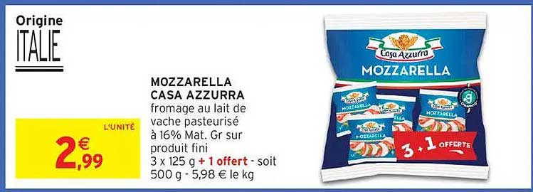 MOZZARELLA CASA AZZURRA