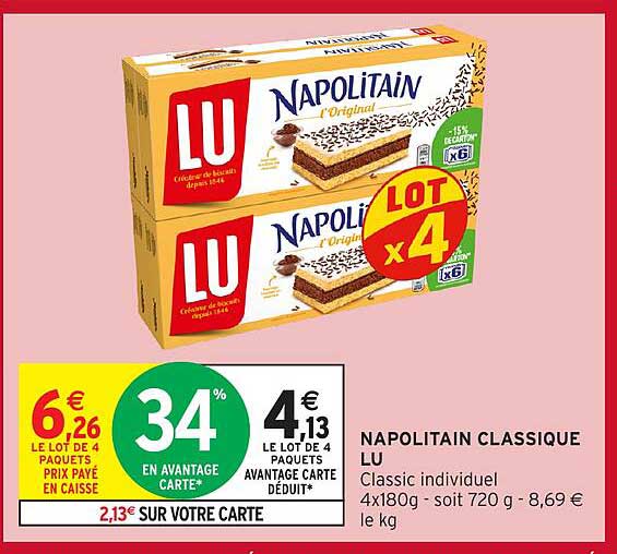 NAPOLITAIN CLASSIQUE LU