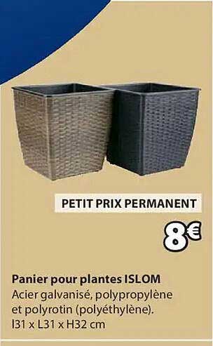 Panier pour plantes ISLOM