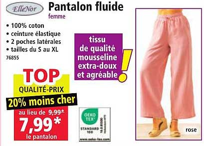 Pantalon fluide