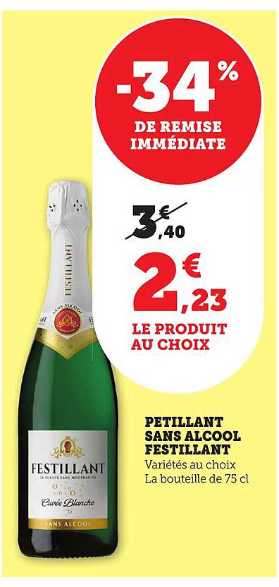 PETILLANT SANS ALCOOL FESTILLANT