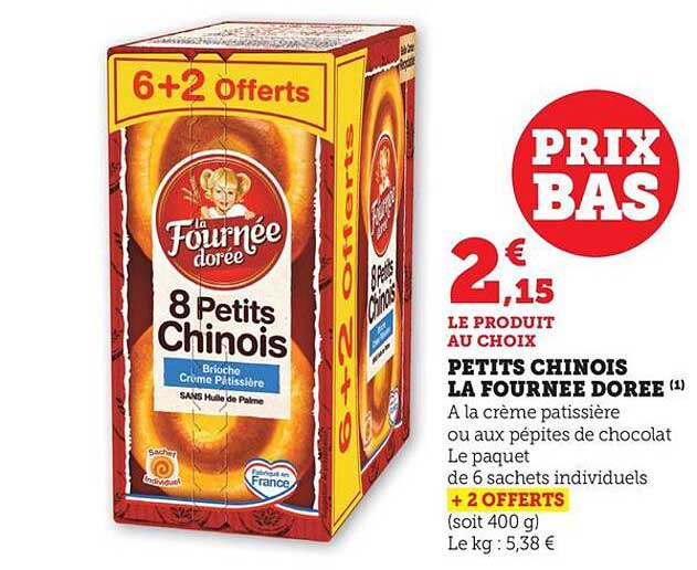 PETITS CHINOIS LA FOURNÉE DORÉE
