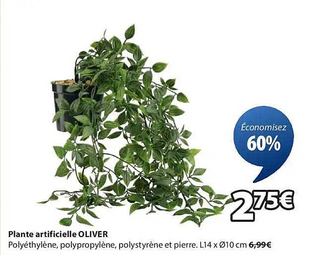 Plante artificielle OLIVER