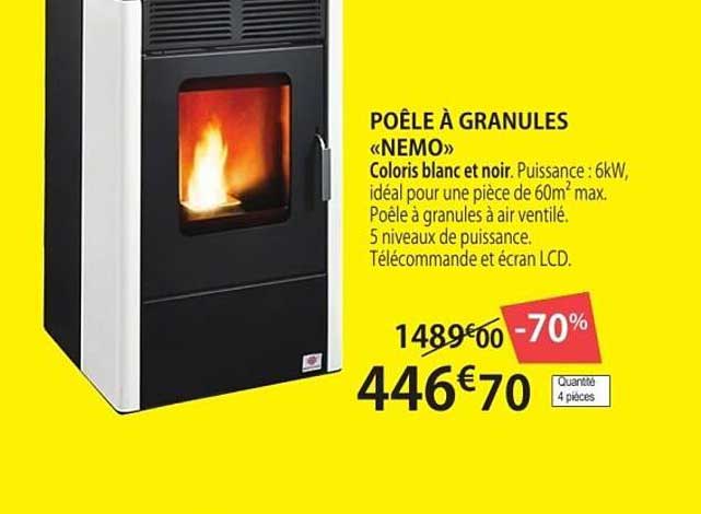 POÊLE À GRANULES «NEMO»