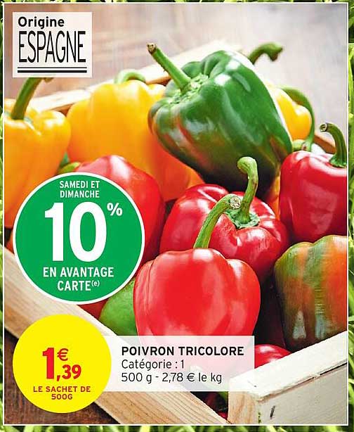 POIVRON TRICOLORE