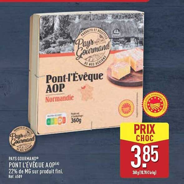 PONT L'ÉVÊQUE AOP
