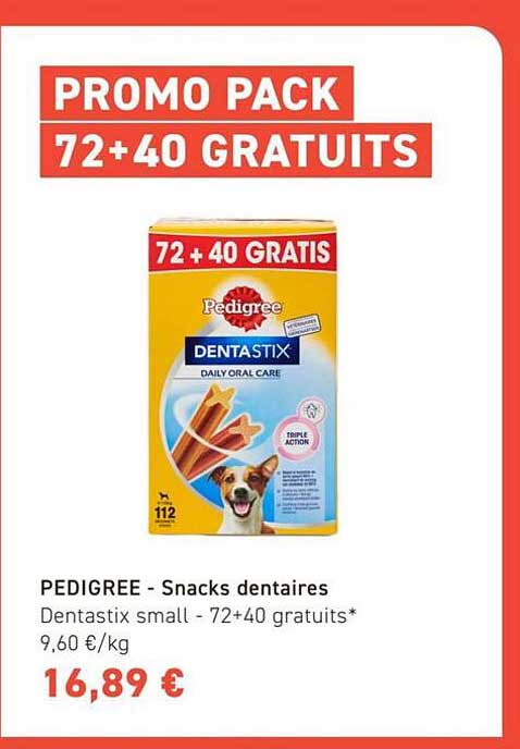 PROMO PACK 72+40 GRATUITS