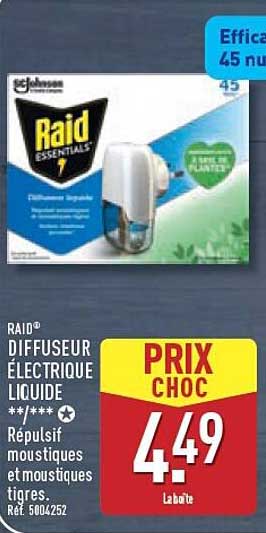 RAID® DIFFUSEUR ÉLECTRIQUE LIQUIDE