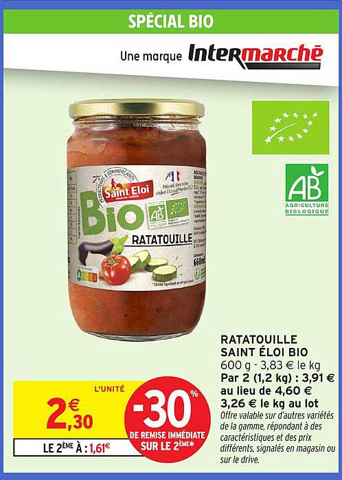 RATATOUILLE SAINT ÉLOI BIO