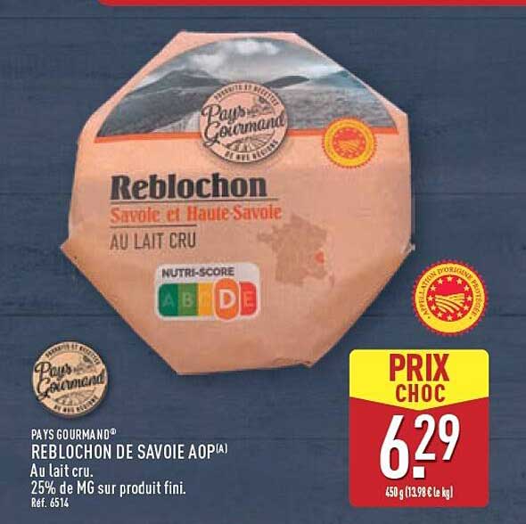 REBLOCHON DE SAVOIE AOP(A)