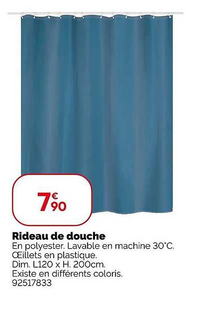 Rideau de douche