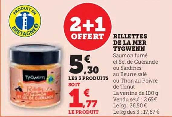 RILLETTE DE LA MER TYGWEEN
