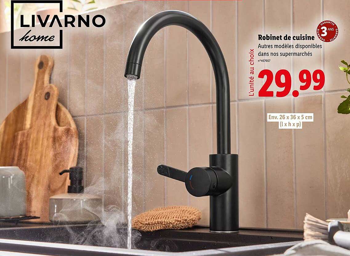 Robinet de cuisine