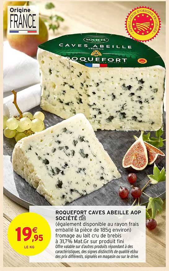 ROQUEFORT CAVES ABEILLE AOP SOCIÉTÉ
