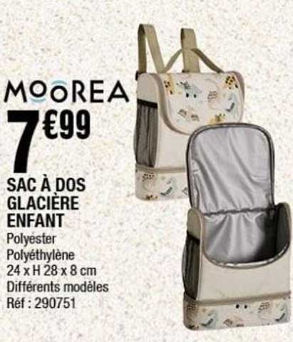 SAC À DOS GLACIÈRE ENFANT
