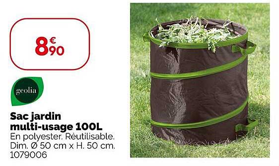 Sac jardin multi-usage 100L
