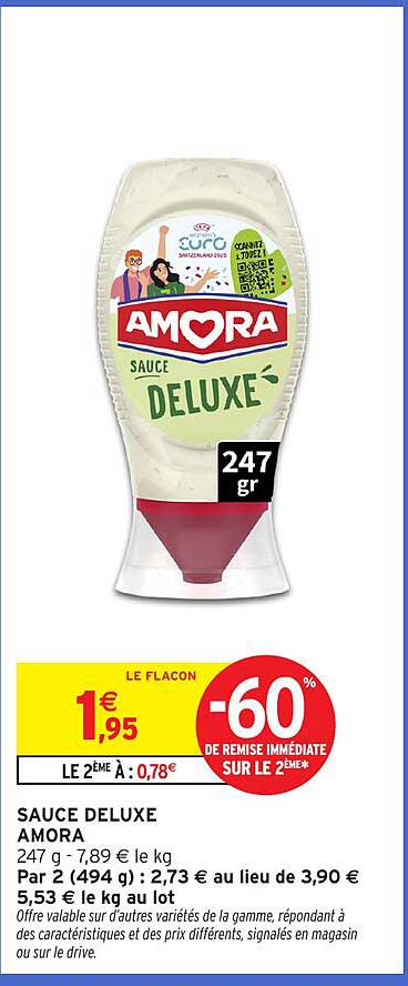 SAUCE DELUXE AMORA