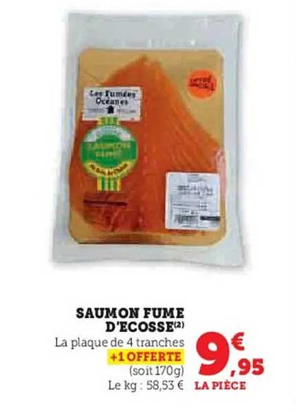 SAUMON FUME D'ECOSSE