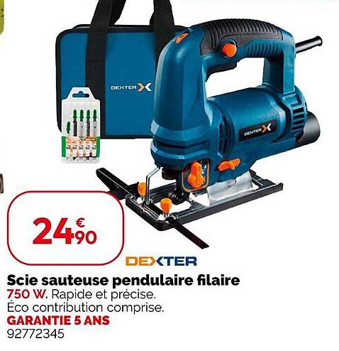 Scie sauteuse pendulaire filaire