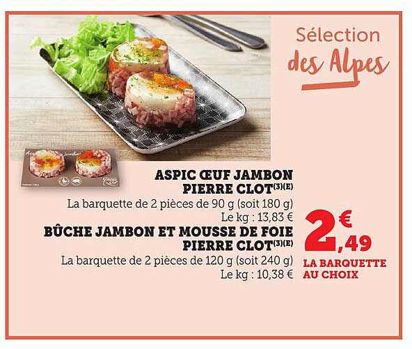 Sélection des Alpes