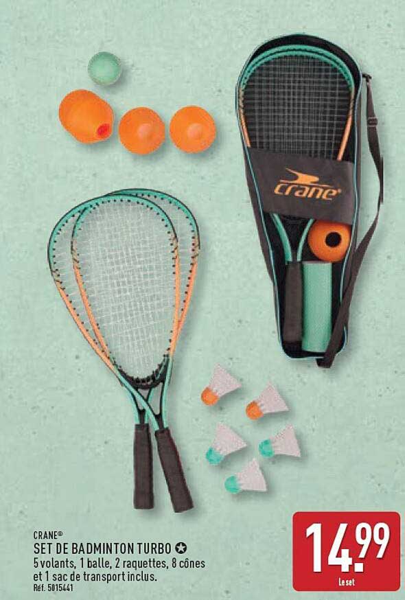 SET DE BADMINTON TURBO
