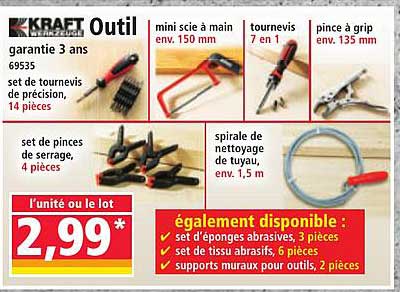 set de tournevis de précision, 14 pièces