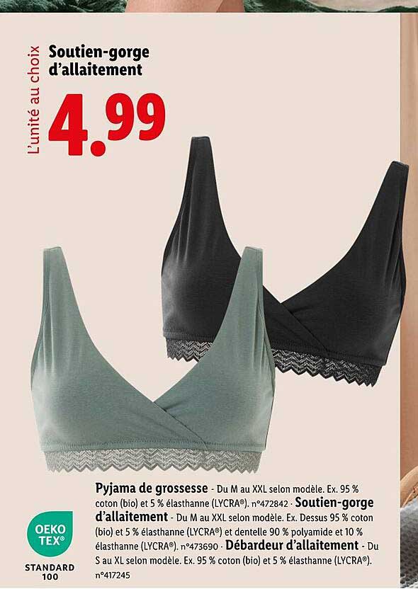 Soutien-gorge d'allaitement