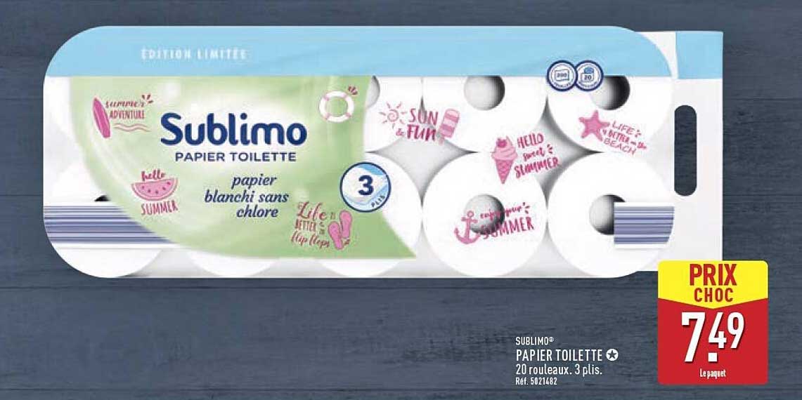 Sublimo Papier Toilette Edition Limitée