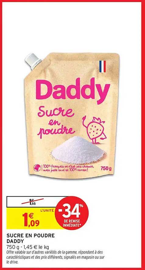SUCRE EN POUDRE DADDY