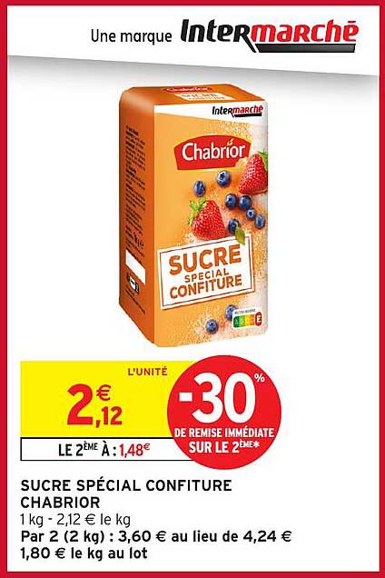 SUCRE SPÉCIAL CONFITURE CHABRIOR