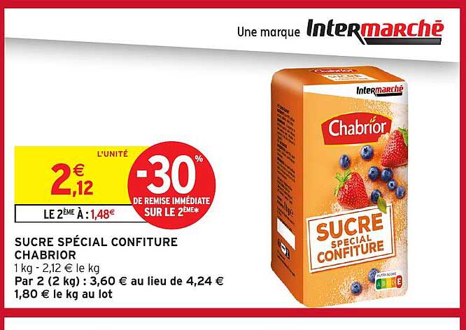 SUCRE SPÉCIAL CONFITURE CHABRIOR