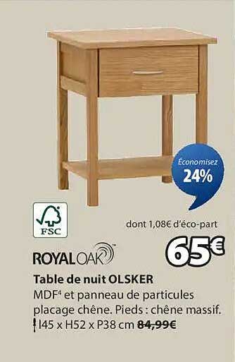 Table de nuit OLSKER