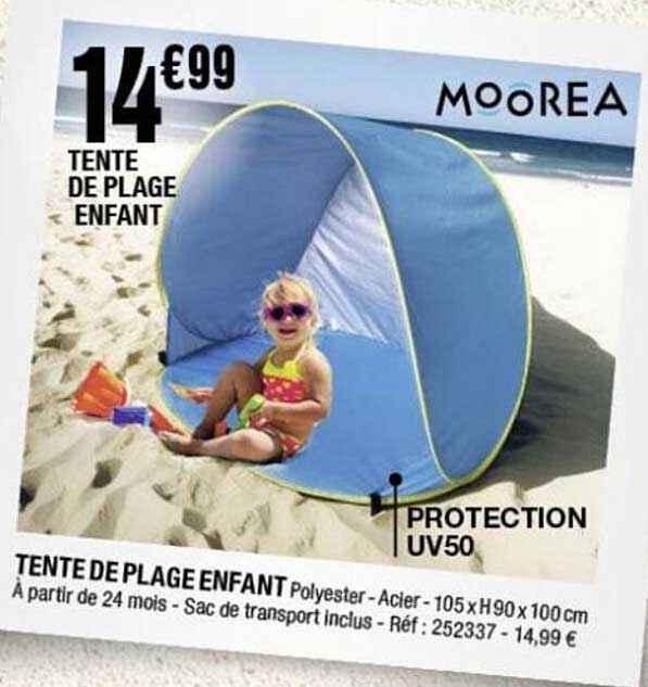 TENTE DE PLAGE ENFANT