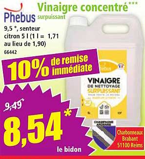 Vinaigre concentré