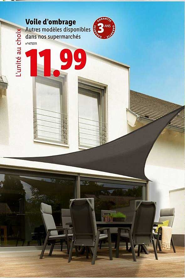 Voile d'ombrage
