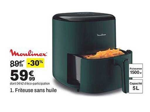 1. Friteuse sans huile