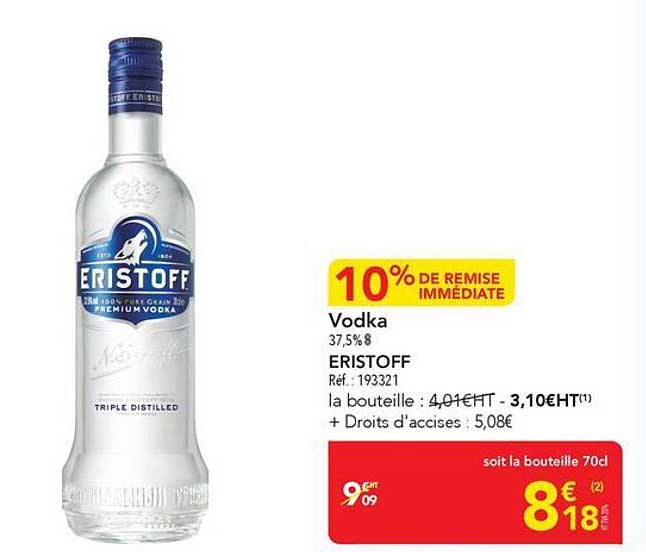 10% DE REMISE IMMEDIATE