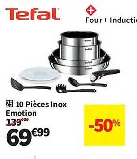 10 Pièces Inox Emotion
