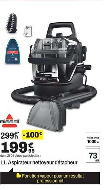 11. Aspirateur nettoyeur détacheur