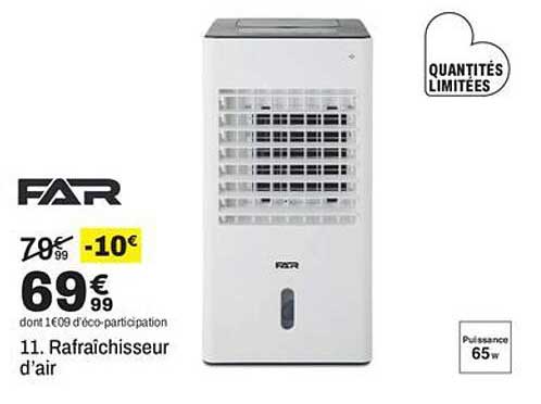 11. Rafraîchisseur d’air