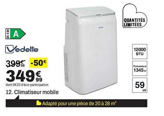 12. Climatiseur mobile