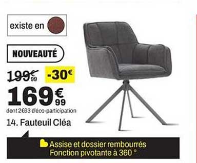 14. Fauteuil Cléa