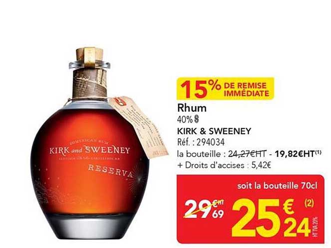 15% DE REMISE IMMÉDIATE