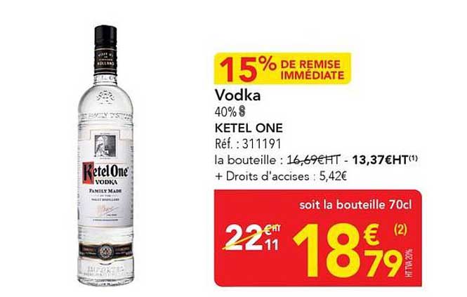 15% DE REMISE IMMÉDIATE