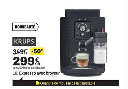 16. Expresso avec broyeur